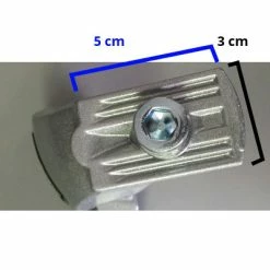 Béquille Latérale Argent Pour VAE Et Vélo Lourd Kaiser - Ursus -Béquilles vélo Ventes bequille laterale argent pour vae et velo lourd kaiser ursus full 3