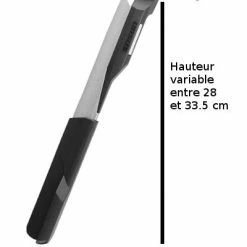 Béquille Latérale Argent Pour VAE Et Vélo Lourd Kaiser - Ursus -Béquilles vélo Ventes bequille laterale argent pour vae et velo lourd kaiser ursus full 5