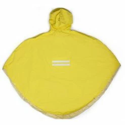 Cape De Pluie Cycliste Jaune Canari The Peoples Poncho -Béquilles vélo Ventes cape de pluie cycliste jaune canari the peoples poncho full 3