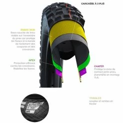 Pneu VTTAE Nobby Nic Schwalbe 29 X 2.60 Addix SpeedGrip Super Trail -Béquilles vélo Ventes caracsse super trail