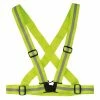 WOWOW Harnais Jaune Réfléchissant Réglable Pour Piéton Ou Cycliste -Béquilles vélo Ventes ceinture jaune reflechissante reglable pour pieton ou cycliste full