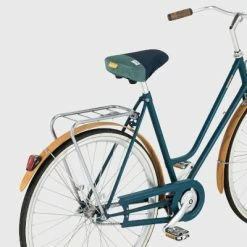 Couvre Selle Vélo En Matériau Recyclé Urban Proof Bleu Vert -Béquilles vélo Ventes couvre selle velo en materiau recycle urban proof bleu vert full 3