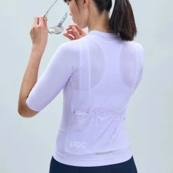 Maillot Vélo Manches Courtes Femme Pristine Poc -Béquilles vélo Ventes dos maillot cyclisme femme poc Pristine