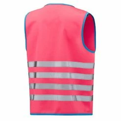 Gilet De Sécurité Enfant à Vélo Haute Visibilité Rose Wowow -Béquilles vélo Ventes gilet de securite enfant a velo haute visibilite rose wowow full 3
