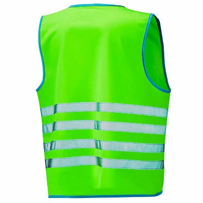 Gilet De Sécurité Enfant à Vélo Haute Visibilité Vert Wowow 5 Gilet De Sécurité Enfant à Vélo Haute Visibilité Vert Wowow – Image 3