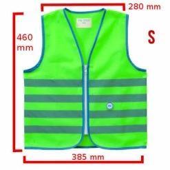 Gilet De Sécurité Enfant à Vélo Haute Visibilité Vert Wowow 11 Gilet De Sécurité Enfant à Vélo Haute Visibilité Vert Wowow -Béquilles vélo Ventes gilet de securite enfant a velo haute visibilite vert wowow full 4