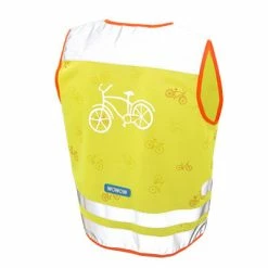 Gilet De Sécurité Enfant à Vélo Jaune Réfléchissant Nutty Wowow -Béquilles vélo Ventes gilet de securite enfant a velo jaune reflechissant nutty wowow full 2