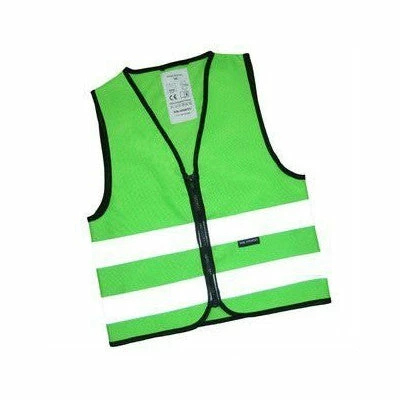 Gilet De Sécurité Enfant à Vélo Haute Visibilité Vert Wowow 8 Gilet De Sécurité Enfant à Vélo Haute Visibilité Vert Wowow – Image 6