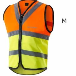 Gilet De Signalisation à Vélo Jaune Et Orange Avec Zip Altura -Béquilles vélo Ventes gilet de signalisation a velo jaune et orange avec zip altura m full