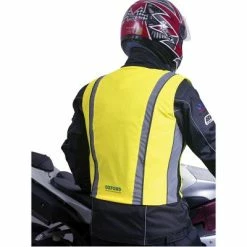 Gilet Jaune De Sécurité Pour Vélo Et Moto - OXFORD -Béquilles vélo Ventes gilet jaune de securite pour velo et moto oxford full 4