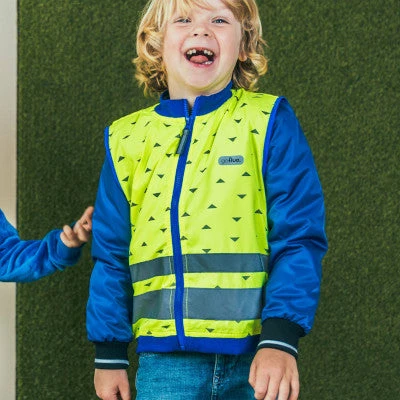 Gilet Réfléchissant Enfants Jaune Fluo Jackson Go Fluo 4 Gilet Réfléchissant Enfants Jaune Fluo Jackson Go Fluo – Image 2