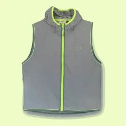 Gilet Réfléchissant Gris Pour Hommes Darknight Go Fluo -Béquilles vélo Ventes gilet reflechissant gris pour hommes darknight go fluo s full