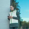 Gilet Réfléchissant Gris Pour Hommes Darknight Go Fluo -Béquilles vélo Ventes gilet reflechissant gris pour hommes darknight go fluo full