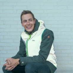 Gilet Réfléchissant Gris Pour Hommes Darknight Go Fluo -Béquilles vélo Ventes gilet reflechissant gris pour hommes darknight go fluo full 4