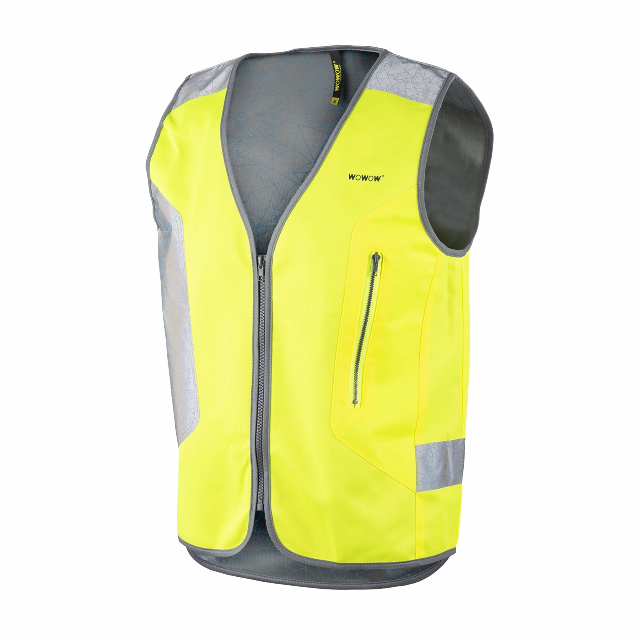 Gilet Jaune Avec éclairage Arrière Intégré Tegra EBike Wowow 5 Gilet Jaune Avec éclairage Arrière Intégré Tegra EBike Wowow – Image 3