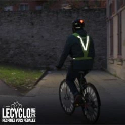 M-Wave Harnais Réfléchissant De Sécurité Pour Cycliste -Béquilles vélo Ventes harnais reflechissant de securite pour cycliste full 4