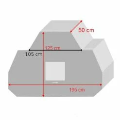 Housse Protection Deux Vélos Sur Porte Vélo Eagle II DS Covers -Béquilles vélo Ventes housse protection deux velos sur porte velo eagle ii ds covers full 5