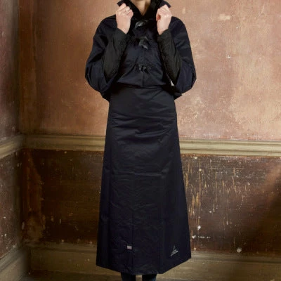 Georgia In Dublin Jupe Imperméable De Vélo Pour Cycliste Femme Rainwrap - Navy 5 Georgia In Dublin Jupe Imperméable De Vélo Pour Cycliste Femme Rainwrap - Navy – Image 3