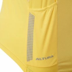 Maillot De Vélo Altura Femmes à Manches 3/4 All Roads Jaune -Béquilles vélo Ventes maillot de velo altura femmes a manches 3 4 all roads jaune full 4