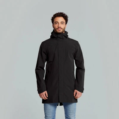 Parka De Pluie Vélo étanche Noir Pour Hommes Mosse Basil 3 Parka De Pluie Vélo étanche Noir Pour Hommes Mosse Basil