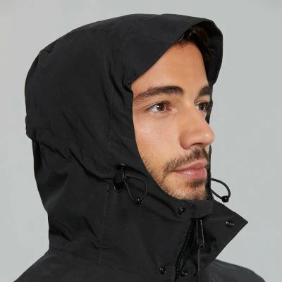 Parka De Pluie Vélo étanche Noir Pour Hommes Mosse Basil 5 Parka De Pluie Vélo étanche Noir Pour Hommes Mosse Basil – Image 3