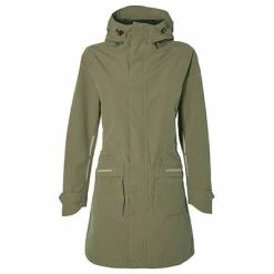 Parka Pluie Chaud Et élégant Vert Olive Pour Femmes Mosse Basil -Béquilles vélo Ventes parka pluie chaud et elegant vert olive pour femmes mosse basil full 5