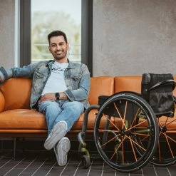 Pneu Vélo Schwalbe Marathon Plus Black'n'Roll 24 / 26 Pouces -Béquilles vélo Ventes pneu schwalbe fauteuil roulant marathon plus 3