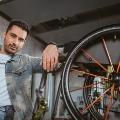 Pneu Vélo Schwalbe Marathon Plus Black'n'Roll 24 / 26 Pouces -Béquilles vélo Ventes pneu schwalbe fauteuil roulant marathon plus 4