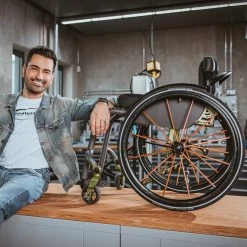 Pneu Vélo Schwalbe Marathon Plus Black'n'Roll 24 / 26 Pouces -Béquilles vélo Ventes pneu schwalbe fauteuil roulant marathon plus 5