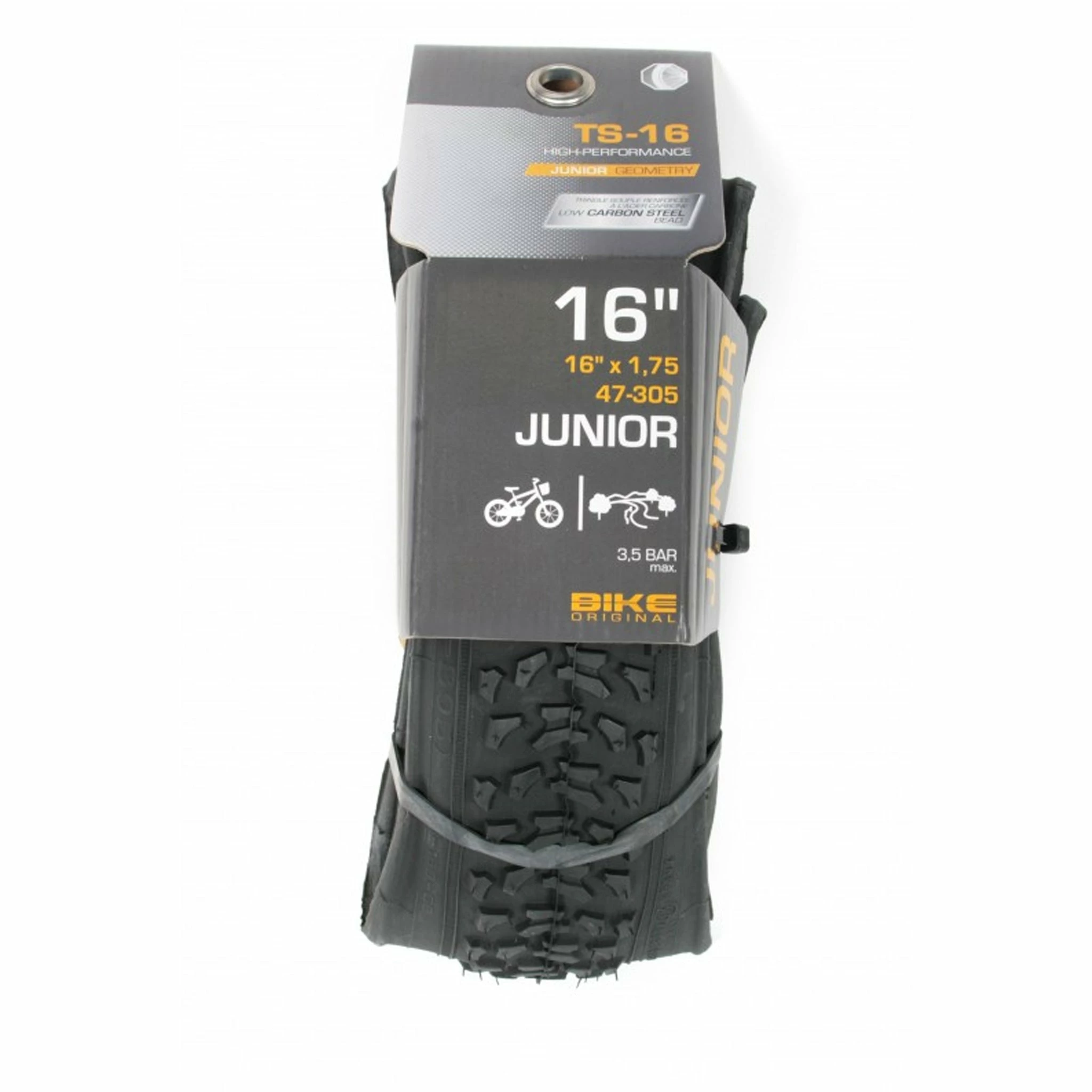 BIKE ORIGINAL Pneu Vélo 16 X 1.75 Pouces Tringles Souples 5 BIKE ORIGINAL Pneu Vélo 16 X 1.75 Pouces Tringles Souples – Image 3