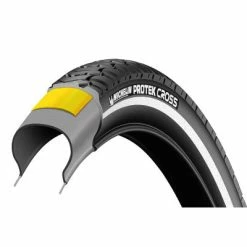 Pneu Vélo Michelin Protek Cross 700C -Béquilles vélo Ventes pneu velo michelin protek cross 700 x 35 c full 4