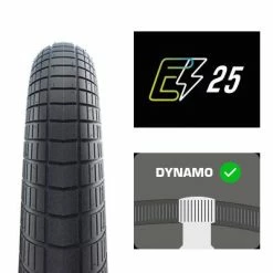 Pneu Vélo Schwalbe Big Apple 16 X 2.00 -Béquilles vélo Ventes pneu velo schwalbe big apple 16 x 2 00 full 3