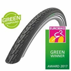 Pneu Vélo Schwalbe Road Cruiser GreenCompound 20 X 1.75 -Béquilles vélo Ventes pneu velo schwalbe road cruiser 20 x 1 75 full 2
