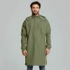 Poncho Pluie Respirant Et étanche Unisexe Vert Olive Mosse Basil -Béquilles vélo Ventes poncho pluie respirant et etanche unisexe vert olive mosse basil full