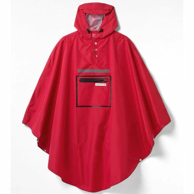 Poncho Vélo Imperméable Rouge The Peoples Poncho 4 Poncho Vélo Imperméable Rouge The Peoples Poncho – Image 2