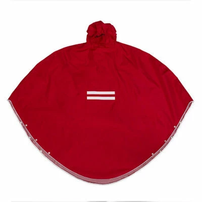 Poncho Vélo Imperméable Rouge The Peoples Poncho 5 Poncho Vélo Imperméable Rouge The Peoples Poncho – Image 3
