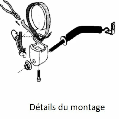 Ressort De Direction De Vélo DeLuxe Fourche Rigide - Hebie 5 Ressort De Direction De Vélo DeLuxe Fourche Rigide - Hebie – Image 3