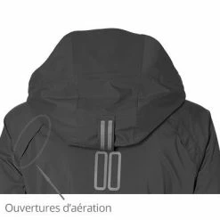 Veste De Pluie Vélo Imperméable Noire Pour Femmes Skane De Basil -Béquilles vélo Ventes veste de pluie velo impermeable noire pour femmes skane de basil full 5