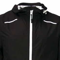 Veste De Pluie Vélo Imperméable Noire Tour Pro X Elements -Béquilles vélo Ventes veste de pluie velo impermeable noire pour homme pro x tour xxl full