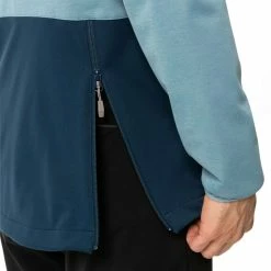 Veste Vélo Colourblock Bleue Pour Hommes Vaude Tremalzo Softshell -Béquilles vélo Ventes veste tremalzo softshell hommes 4