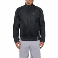 Veste Vélo Vaude Avec Manches Amovibles Dundee Classic Noire